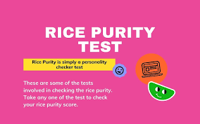 Rice purity test unblocked