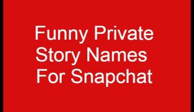 funny private story names
