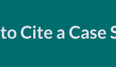 how to cite a case study
