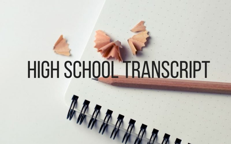 What Is A High School Transcript