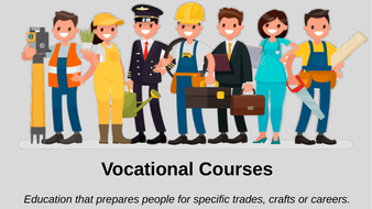 what are vocational courses