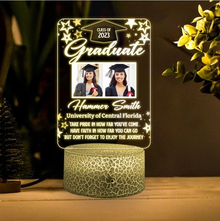 Personalized Upload Photo Printed Night Light For Her