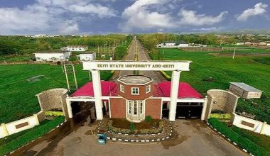 courses offered in ekiti state university and their cut off mark