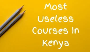 useless courses in kenya